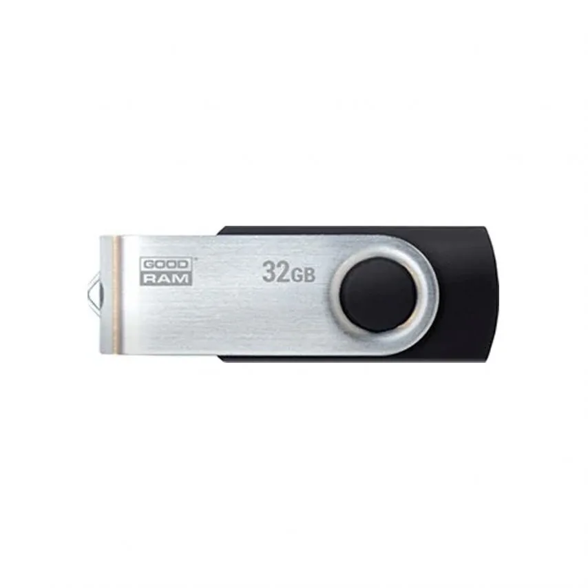 Флеш-пам'ять USB Goodram 32Гб пластик чорна з відкидною кришкою