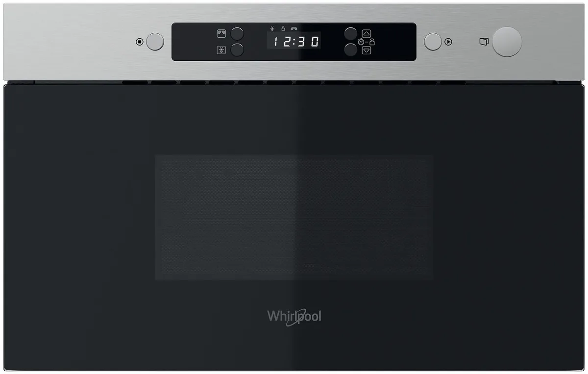Мікрохвильова піч Whirlpool вбудована нержавіюча сталь 22л 750Вт електронне управління