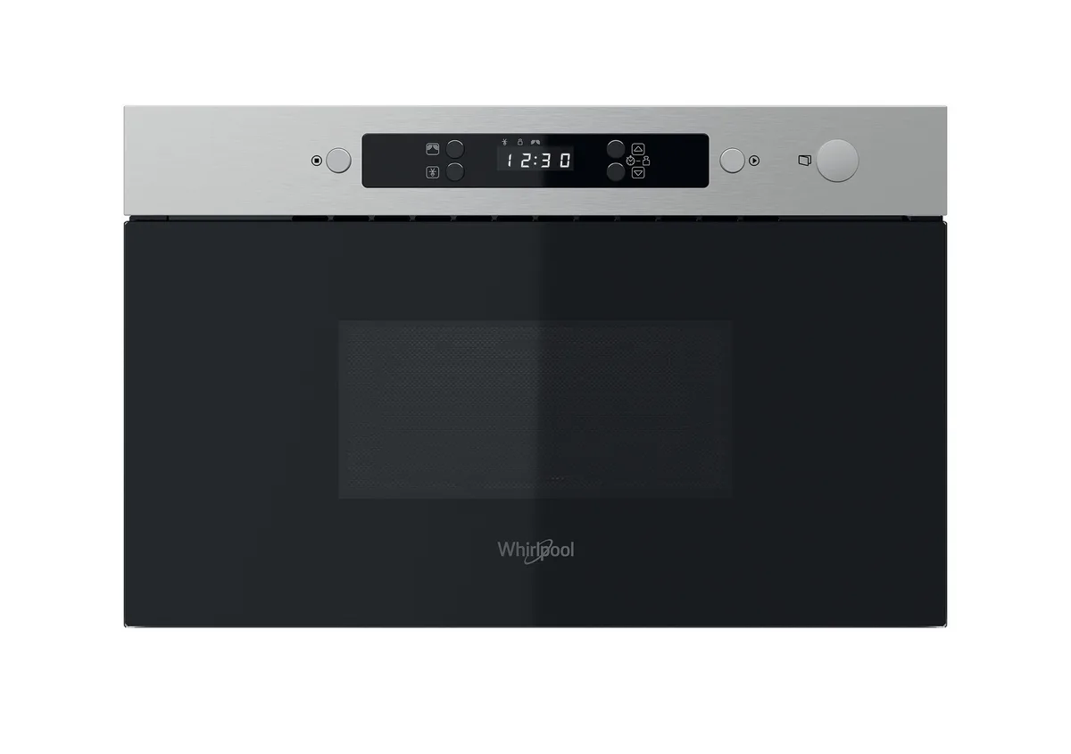 Мікрохвильова піч Whirlpool вбудована нержавіюча сталь 22л 750Вт електронне управління