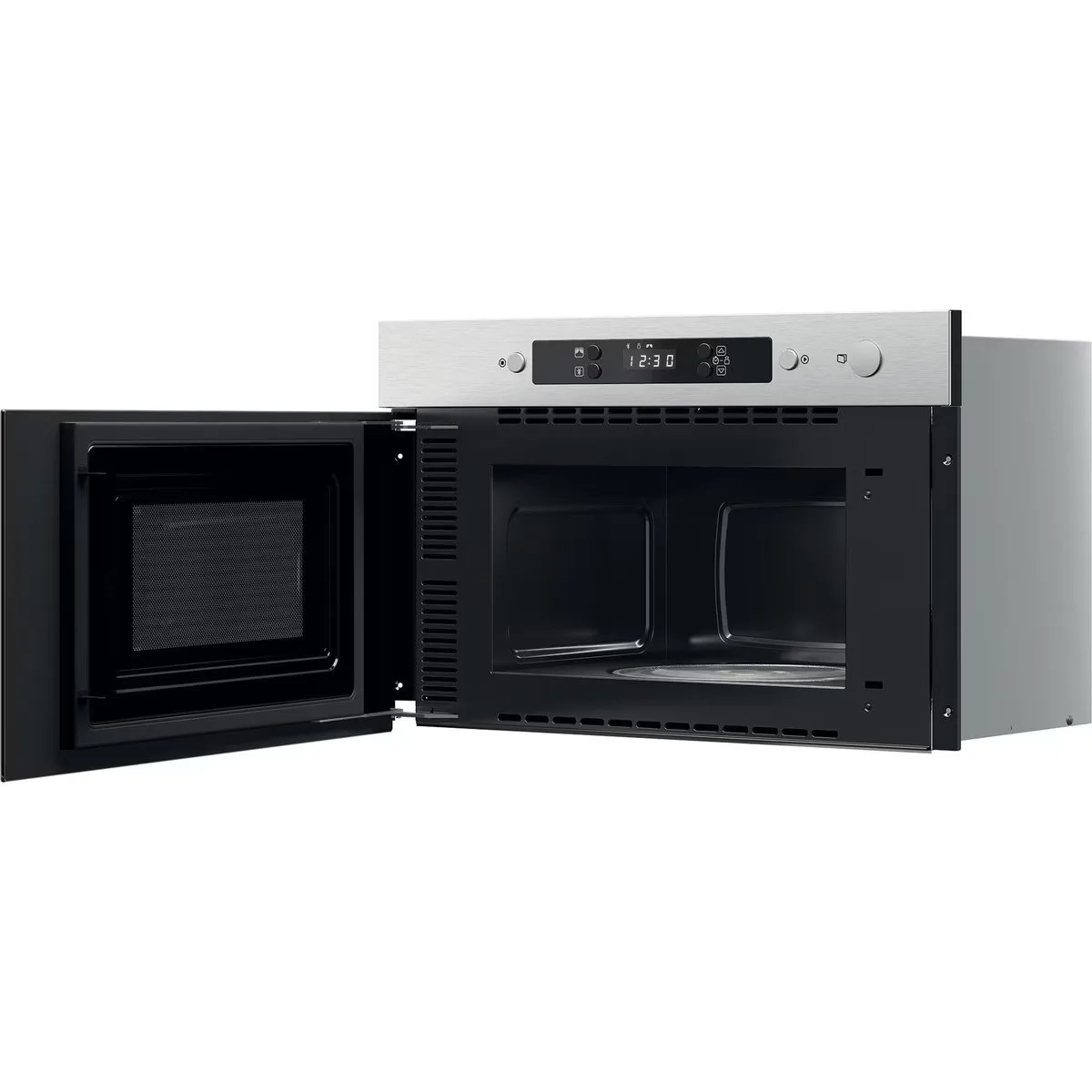 Мікрохвильова піч Whirlpool вбудована нержавіюча сталь 22л 750Вт електронне управління