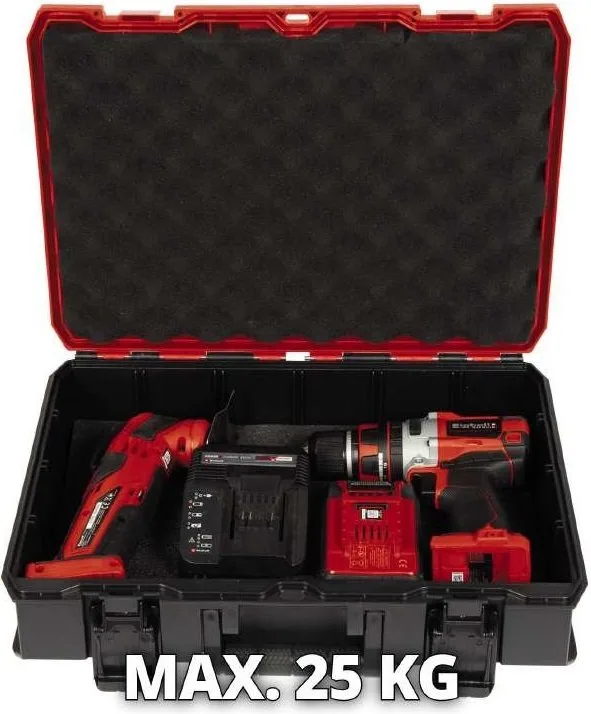 Кейс для інструментів Einhell E-Case S-F, 13.1х44.4х33 см, пластиковий.