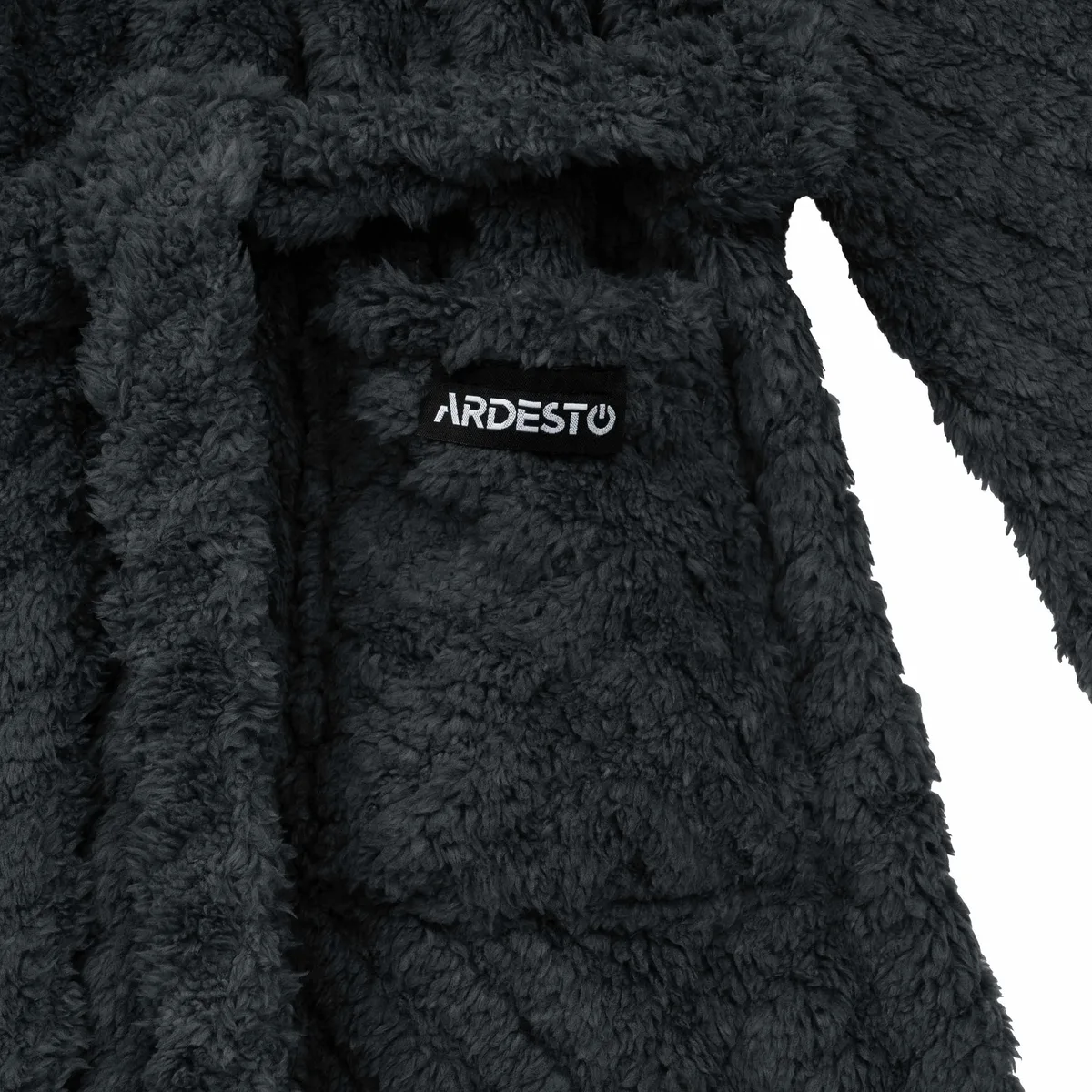 Халат женский ARDESTO 100% полиэстер L/XL серый