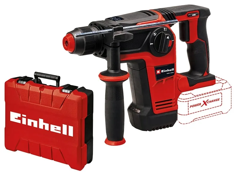 Акумуляторний перфоратор Einhell Professional TP-HD 18/26LI BL - Solo SDS-plus PXC 18В 2.6Дж 3кг без батареї та зарядного пристрою