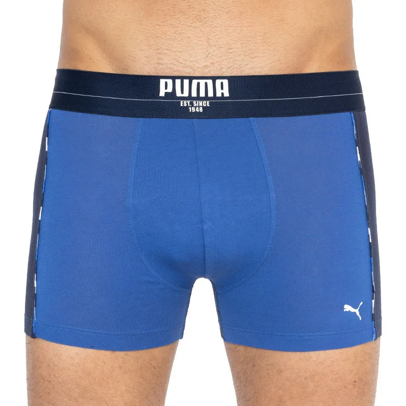 Труси-боксери Puma бавовна L синій сірий 2 пари