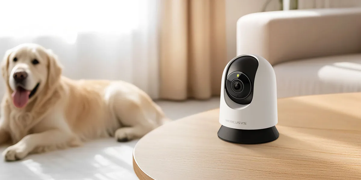 IP-Камера MERCUSYS MC230 5MP N300 microSD motion detection. AI