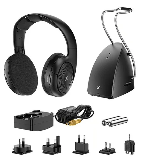Навушники Sennheiser бездротові повнорозмірні чорні пластик 695 г