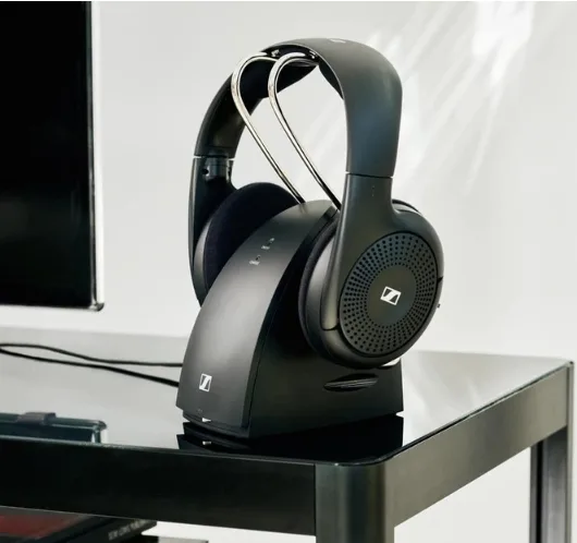 Навушники Sennheiser бездротові повнорозмірні чорні пластик 695 г