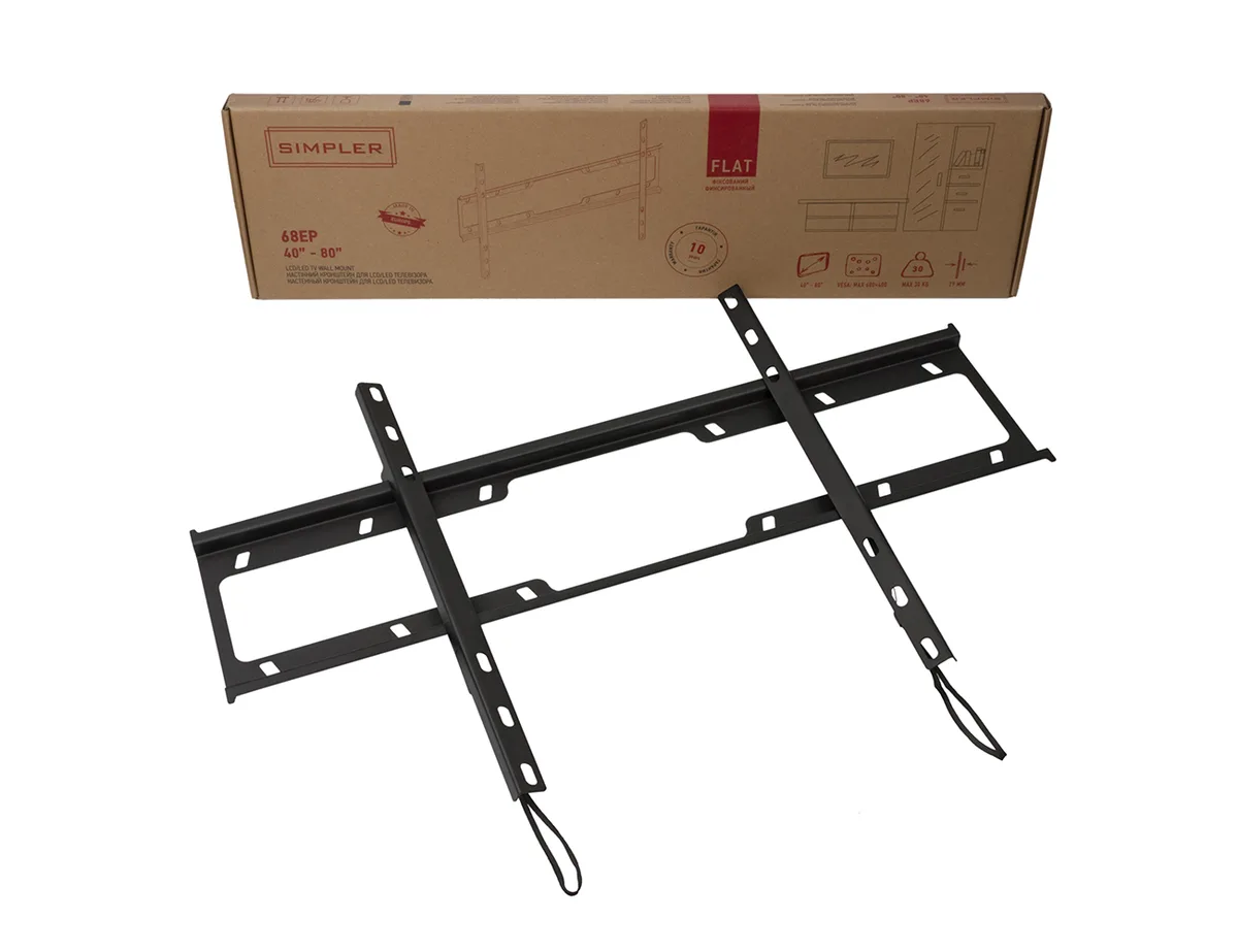 Крепление ТВ фиксированное Simpler 68EP 40-80"