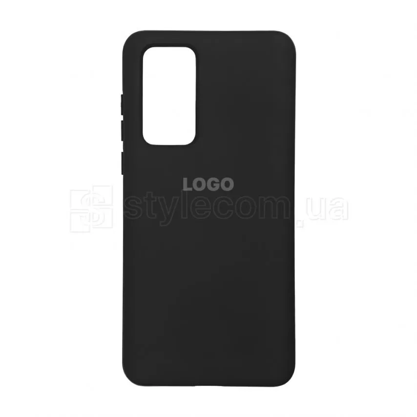 Чохол Silicone Case для Huawei P40 силіконовий чорний