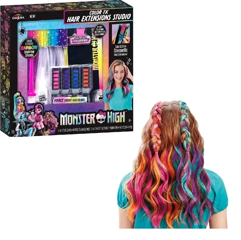 Набор для творчества Cra-Z-Art Monster High Colour FX Студия наращивания волос
