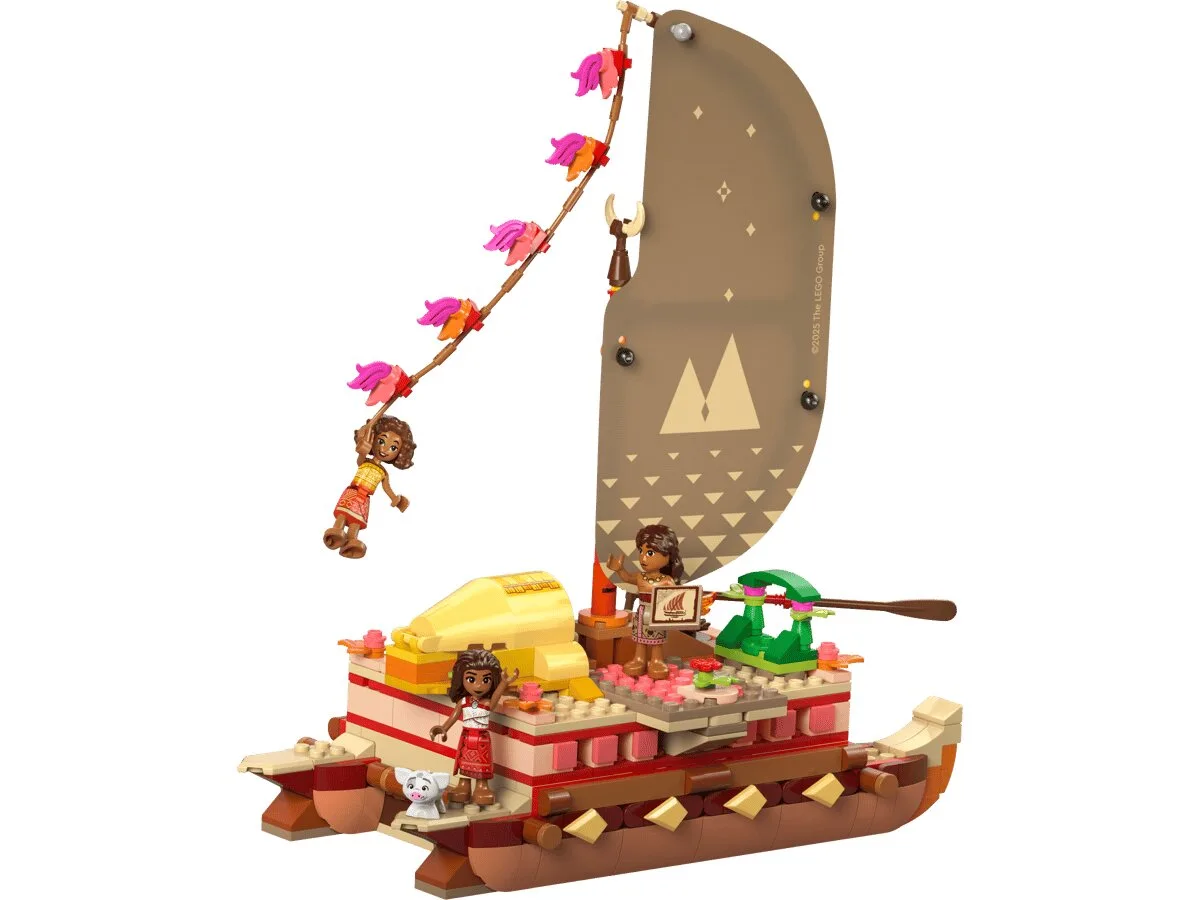 Конструктор LEGO Disney Princess 6+ різнокольоровий каное з персонажами