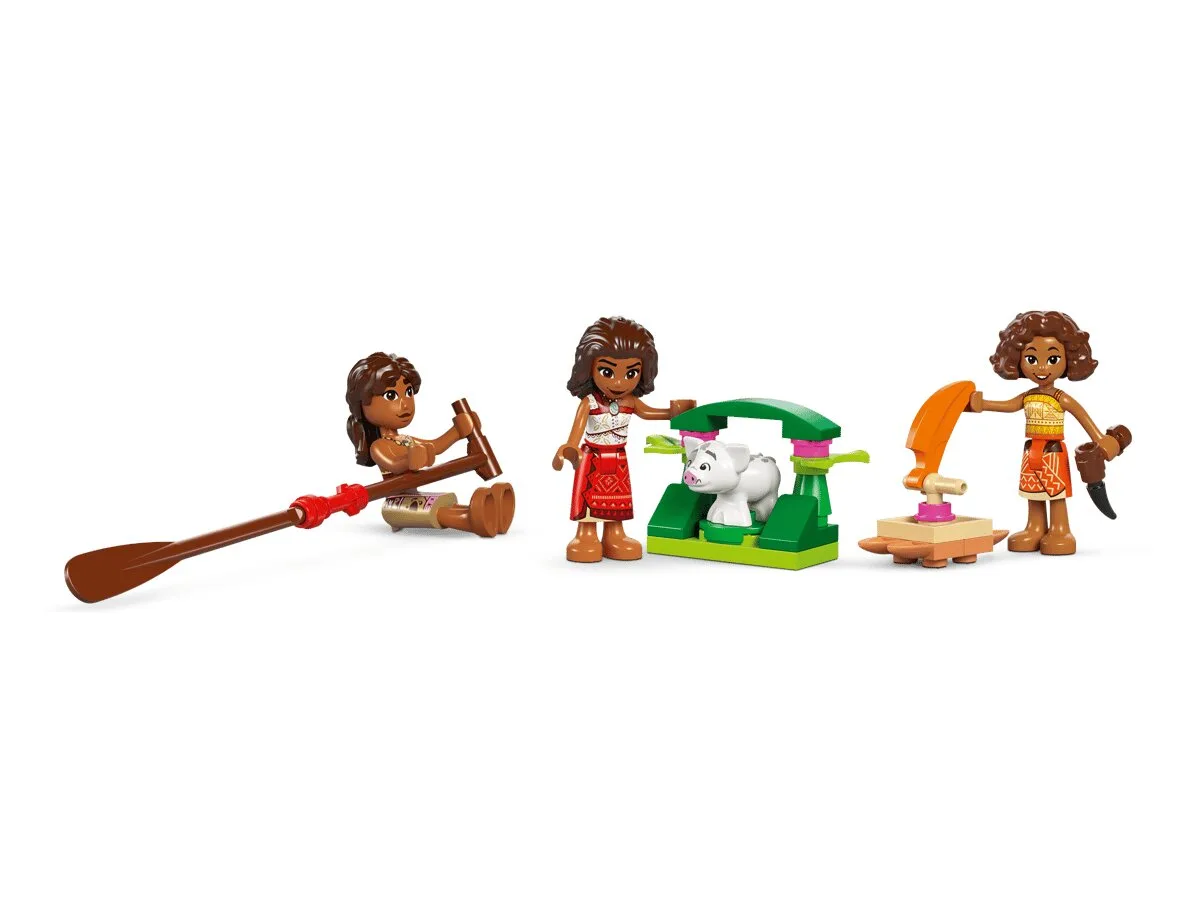 Конструктор LEGO Disney Princess 6+ різнокольоровий каное з персонажами