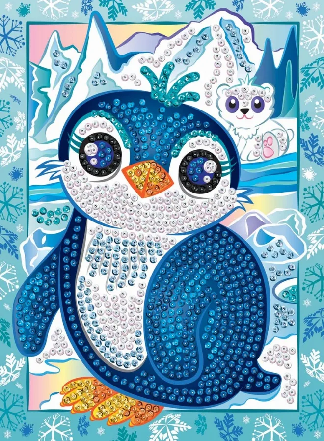 Набір для творчості Sequin Art Smoogles Пінгвін 25*34см