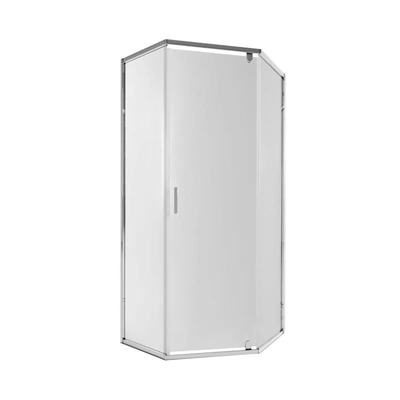 Душевая кабина Qtap Scorpio 90x90 см прозрачная 6 мм алюминий хром