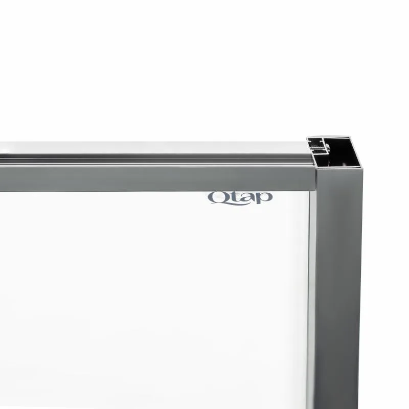 Душевая кабина Qtap Scorpio 90x90 см прозрачная 6 мм алюминий хром