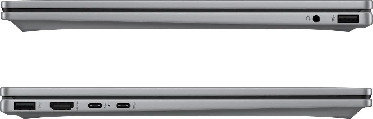 Ноутбук HP OmniBook X Flip x360 14-fk0001ua 14" WUXGA IPS Touch, AMD AI 7 350, 32GB, F1TB, UMA, Win11, сірий