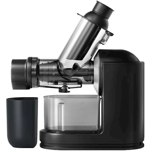 Соковыжималка Philips Viva Collection, шнековая, мощность 150Вт, объем чаши 1л, объем жмыха 075л, пластик, черный