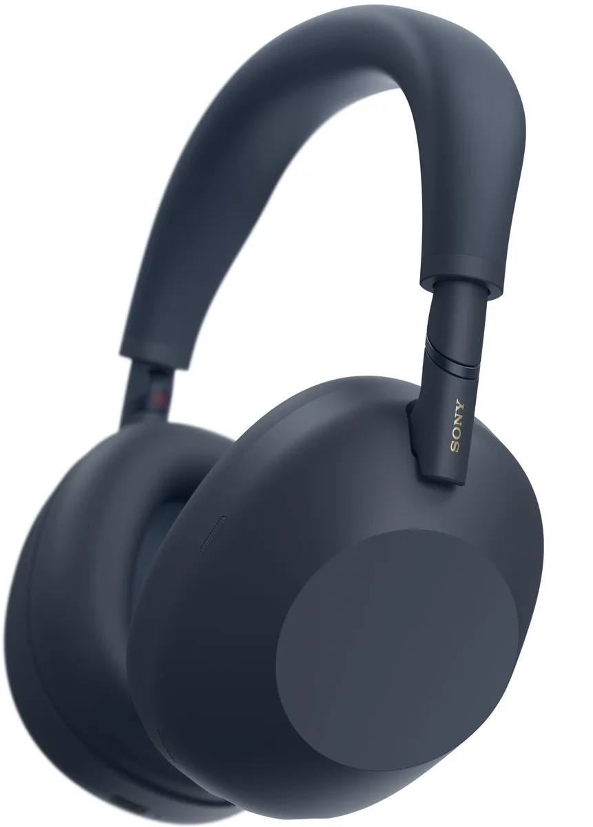 Наушники Over-ear Sony WH-1000XM6 BT 5.3, ANC, Hi-Res, AAC, LDAC, LC3, Беспроводные, Микрофон, Синий.