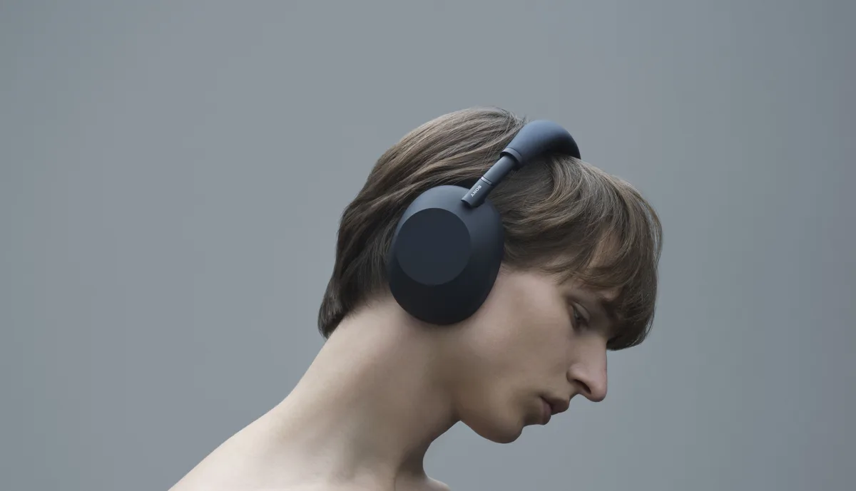 Наушники Over-ear Sony WH-1000XM6 BT 5.3, ANC, Hi-Res, AAC, LDAC, LC3, Беспроводные, Микрофон, Синий.