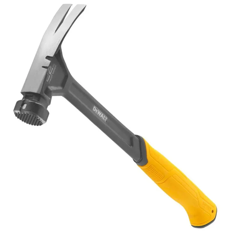 Молоток столярний DeWALT RIP-CLAW 624г з металевим гумовим руків'ям для забивання цвяхів та демонтажу