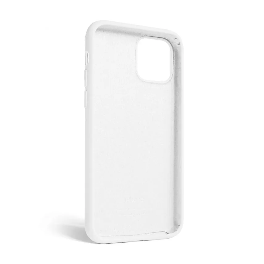 Чохол силіконовий для iPhone 12 12 Pro  білий