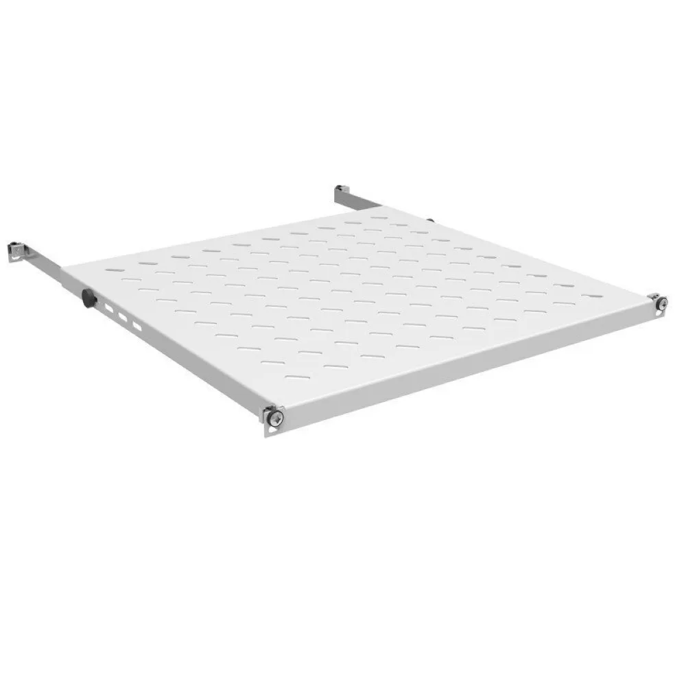 Полиця ZPAS 19", 0.5U, глибина 550 мм, кріплення 550-650 мм, 70кг максимально, сіра