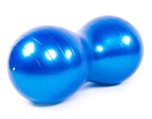 М'яч для фітнесу EasyFit ПВХ 45х90 см синій