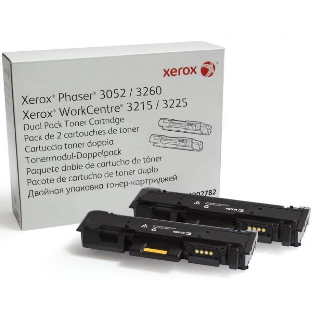 Тонер-картридж Xerox чорний 2 шт 6000 сторінок