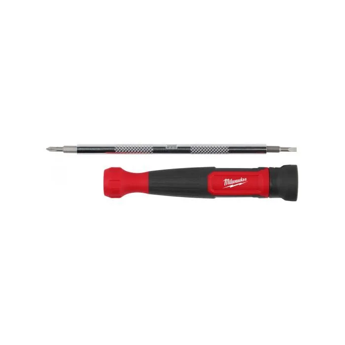 Викрутка Milwaukee прецизійна двосторонні наконечники PH00 SL 0,23x1,5 PH0 SL 0,5x3 4 шт
