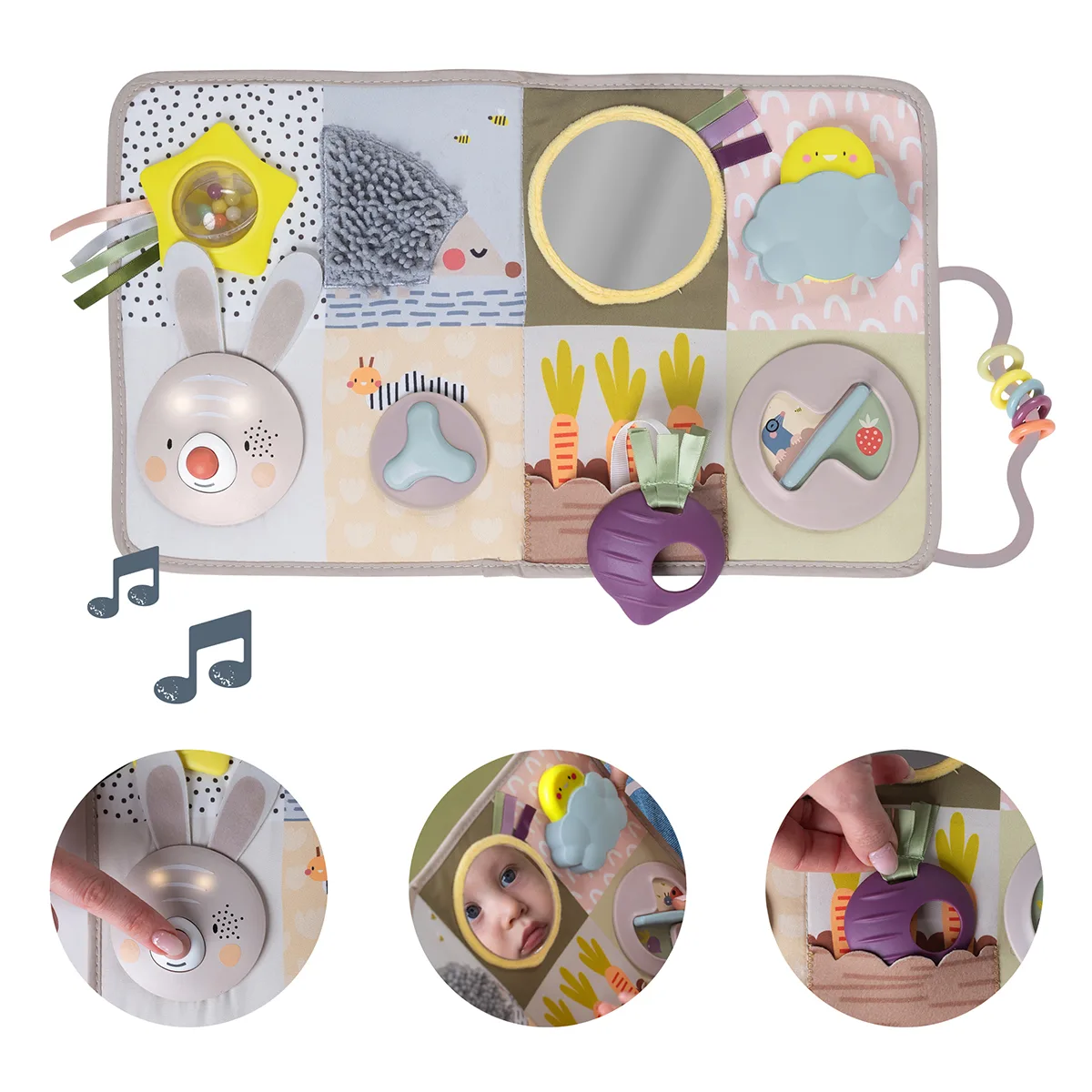 Центр для кроватки Taf Toys полиэстер 43х24х4 5 см многоцветный