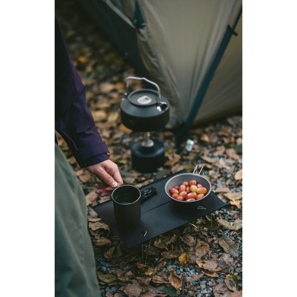 Складаний стіл Naturehike алюміній 31х21 см чорний