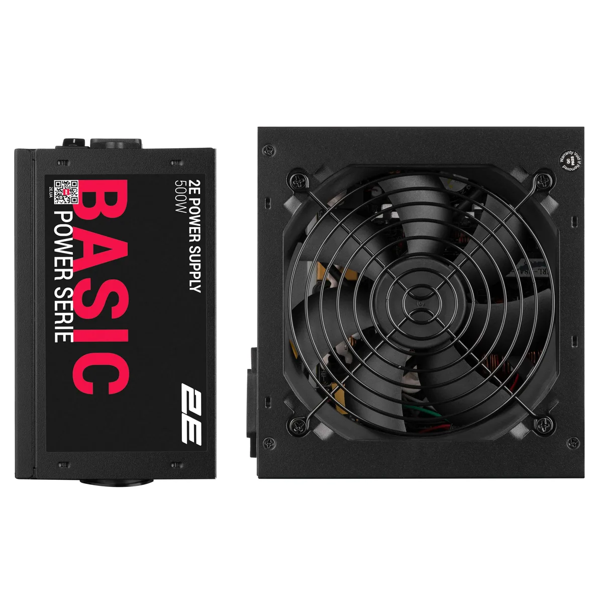 Блок живлення 2E Basic Power  (500W), >80%, 120мм, 1xMB 24pin(20+4), 1xCPU 8pin(4+4), 3xMolex, 4xSATA, 2xPCIe 8pin(6+2)