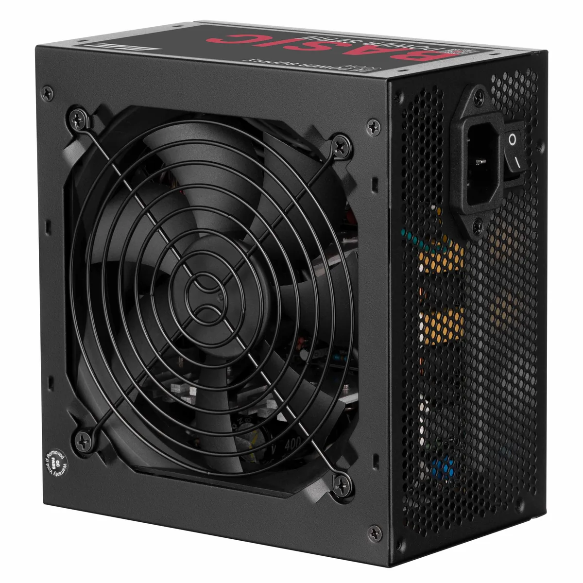 Блок живлення 2E Basic Power  (500W), >80%, 120мм, 1xMB 24pin(20+4), 1xCPU 8pin(4+4), 3xMolex, 4xSATA, 2xPCIe 8pin(6+2)