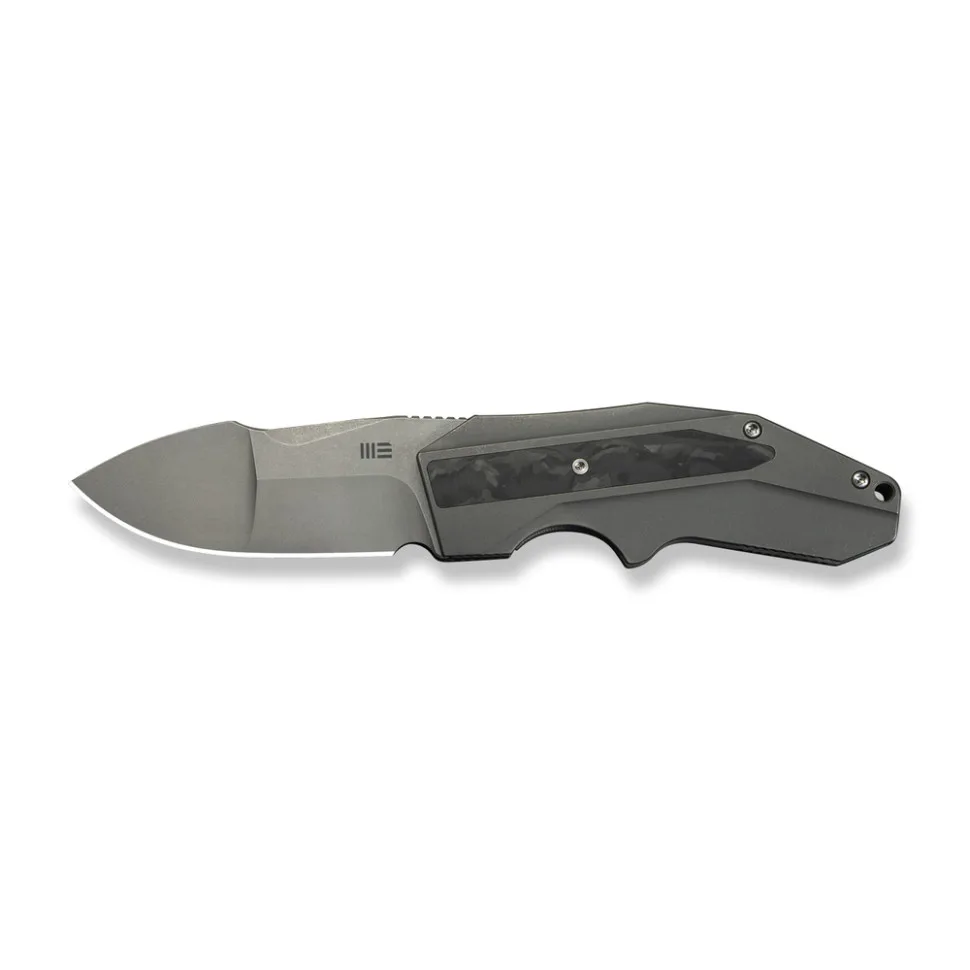 Ніж складаний Weknife титановий 178,5 мм сірий