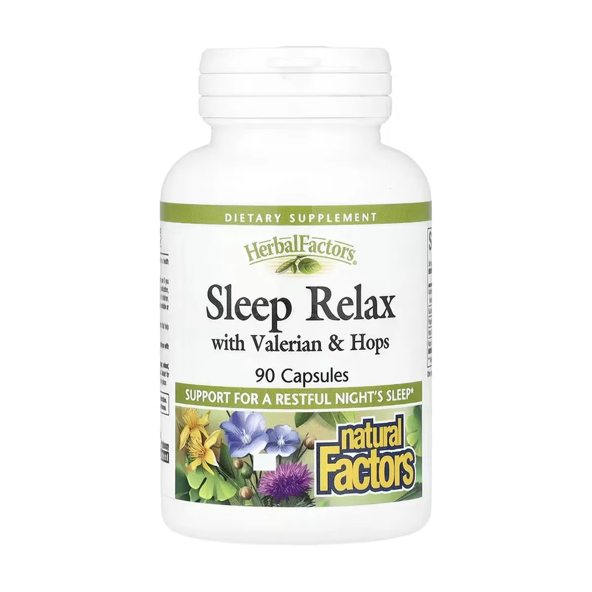 Natural Factors Sleep Relax капсули 90 шт желатинові для спокійного сну