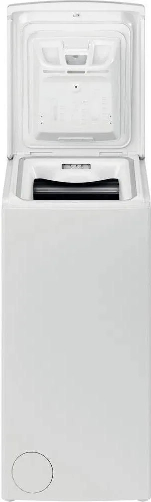 Стиральная машина Whirlpool вертикальной загрузки, 6 кг, 1000 об/мин, класс энергоэффективности C, 60 см, с дисплеем, белая