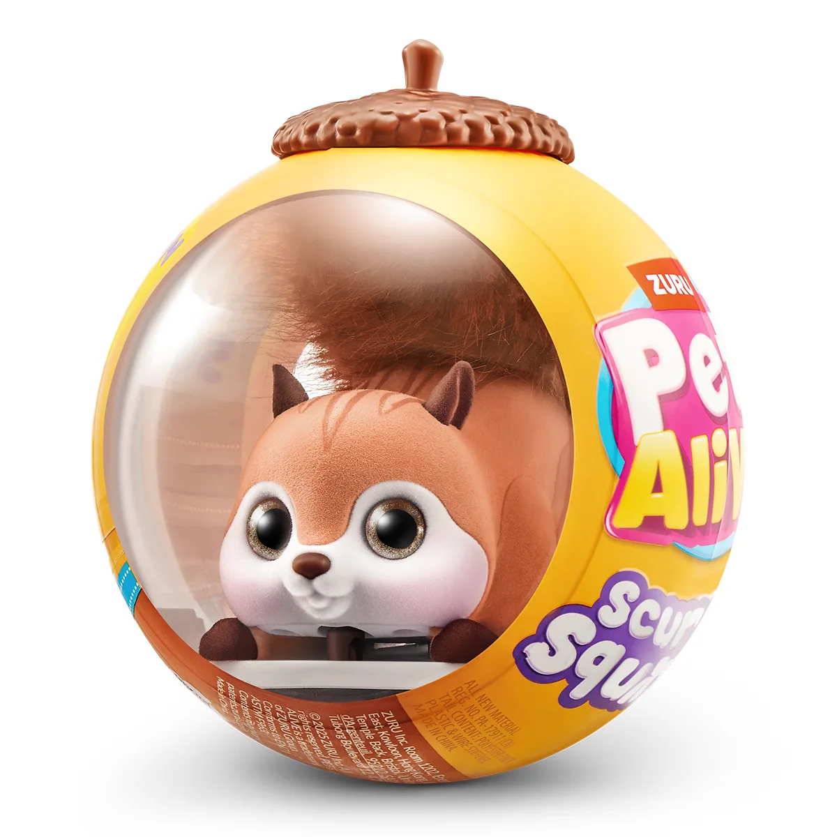 Інтерактивна іграшка Pets & Robo Alive термопластичний полімер 18 см коричнева