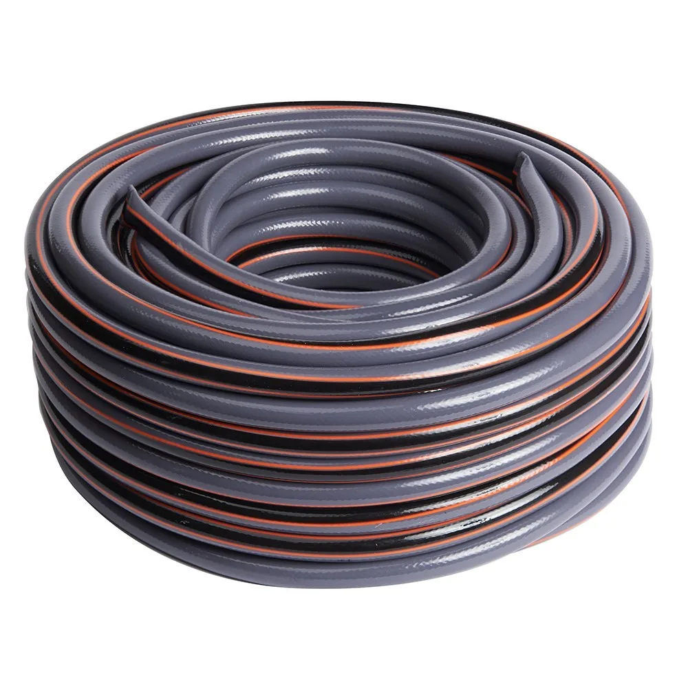 Шланг для саду SEQUOIA SWH1250 1/2" 50м, тришаровий, витримує тиск до 15 бар, температурний діапазон -10 до +60°C, вага 6.6 кг.