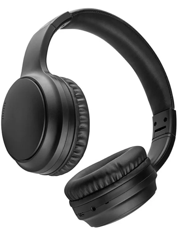 Бездротові навушники Tracer Bluetooth 5.3 повнорозмірні чорні з активним шумоподавленням