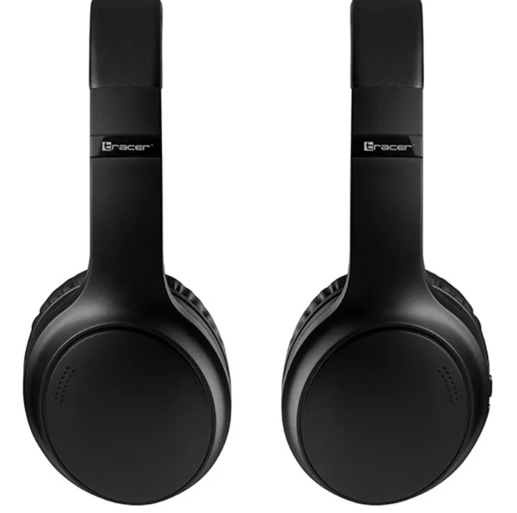 Бездротові навушники Tracer Bluetooth 5.3 повнорозмірні чорні з активним шумоподавленням