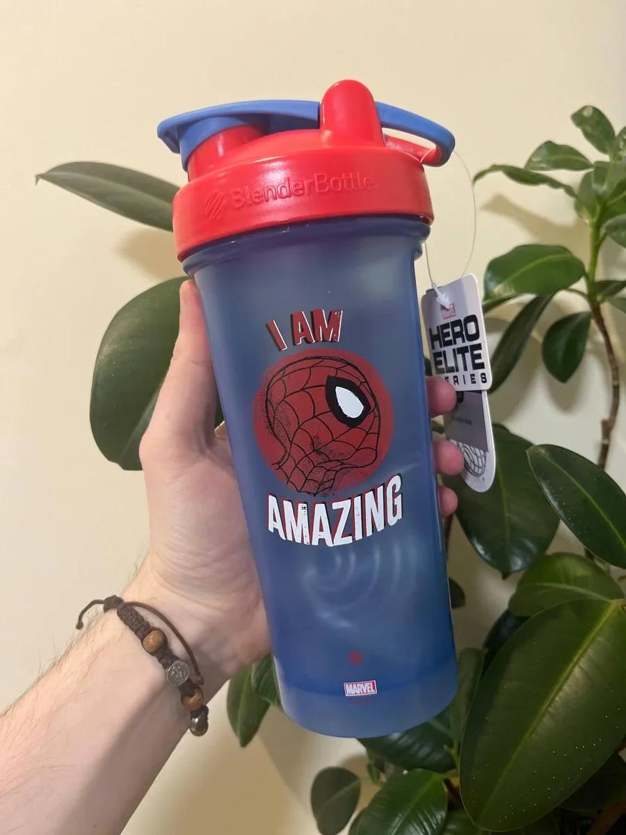 Шейкер спортивний BlenderBottle пластик 820 мл синій