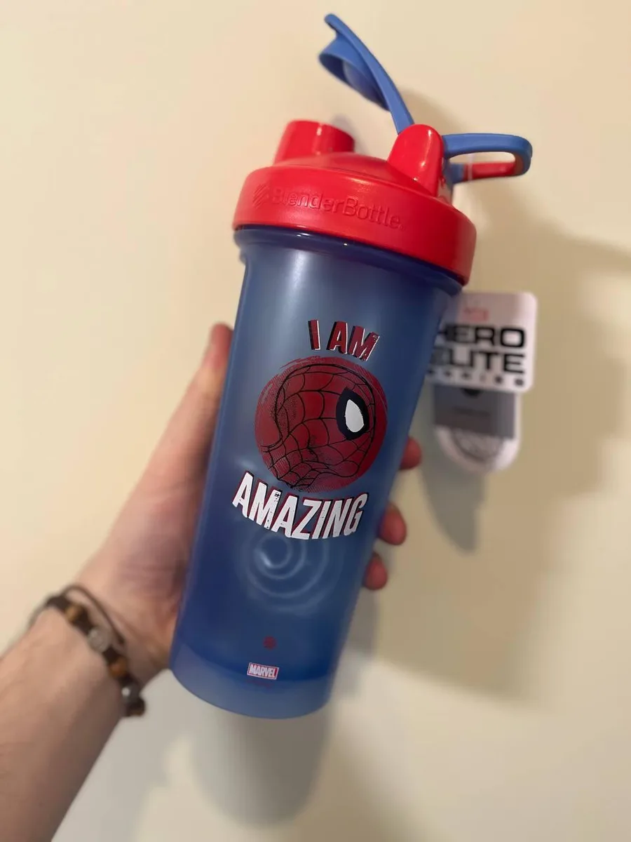Шейкер спортивний BlenderBottle пластик 820 мл синій
