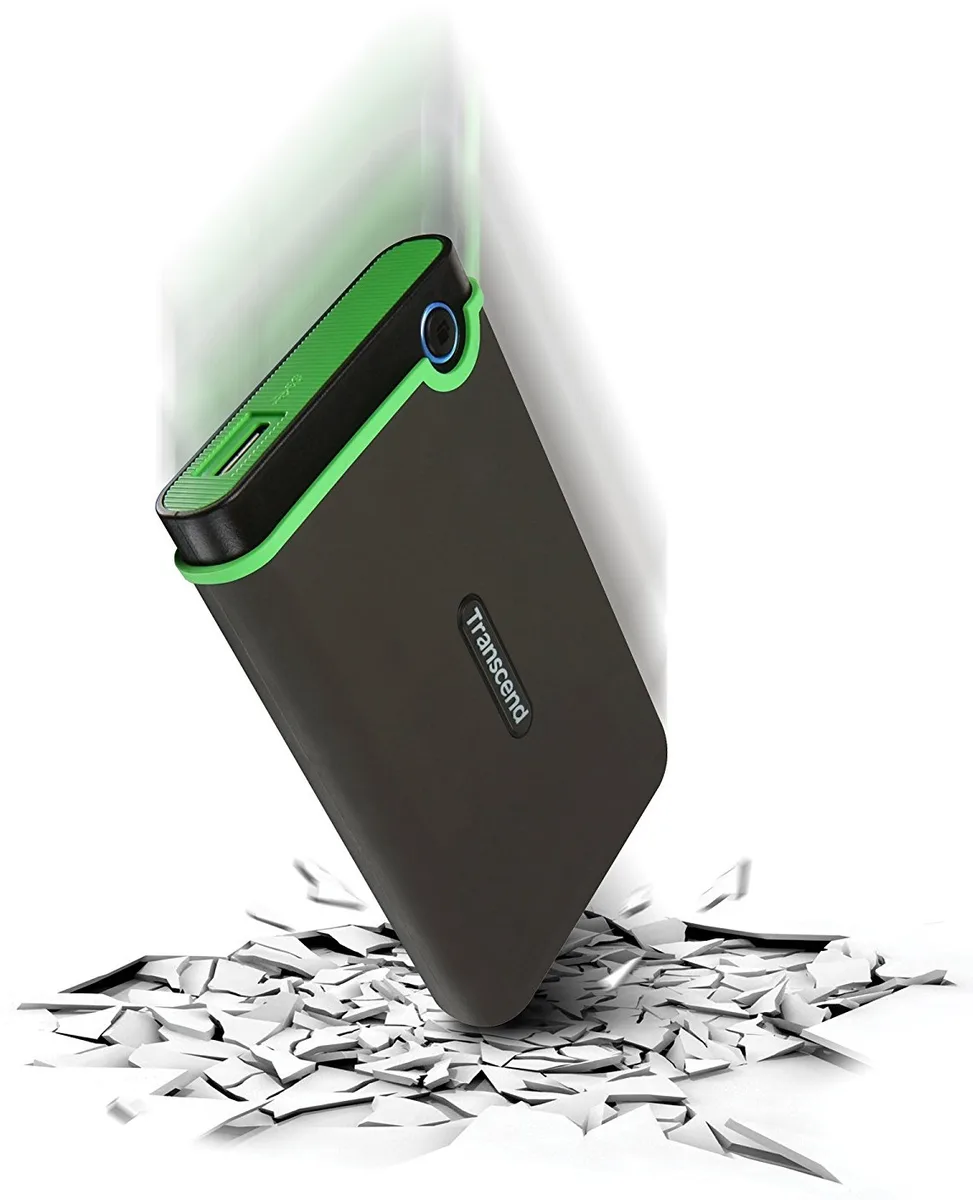 Портативний жорсткий диск Transcend 2TB USB 3.1 StoreJet 25M3 Сірий