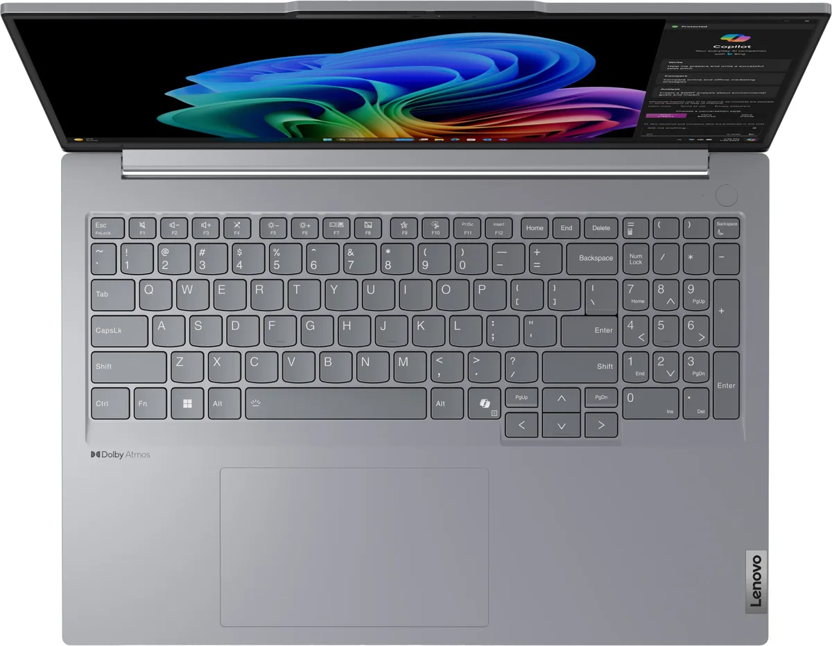 Ноутбук Lenovo ThinkBook 16-G7 16" WUXGA IPS AG, Snapdragon X Plus X1P-42-100, 16GB, F512GB, UMA, Win11P, сірий
