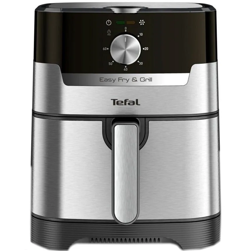 Мультипіч Tefal EasyFryGrill, 1550Вт, 4.2л чаша, механічне управління, температурний діапазон від 80°C до 200°C, пластиковий корпу