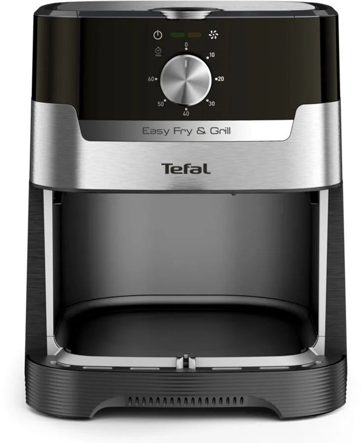 Мультипіч Tefal EasyFryGrill, 1550Вт, 4.2л чаша, механічне управління, температурний діапазон від 80°C до 200°C, пластиковий корпу