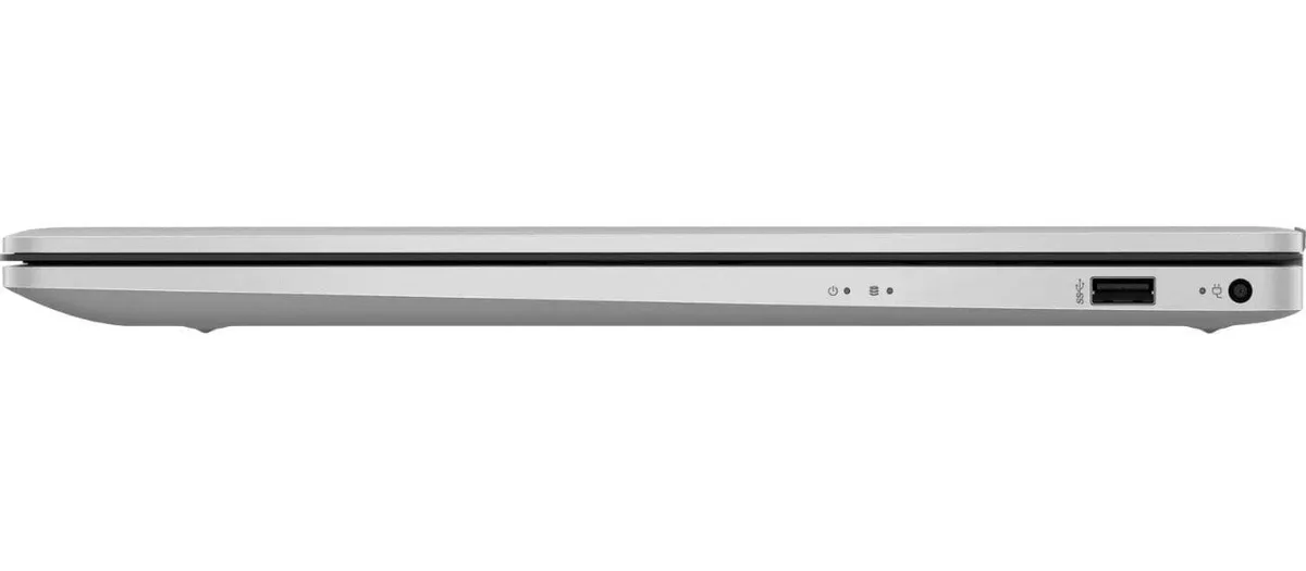 Ноутбук HP 17-cp3019ua 17.3" FHD IPS AG, AMD R7-7730U, 16GB, F512GB, UMA, DOS, сріблястий