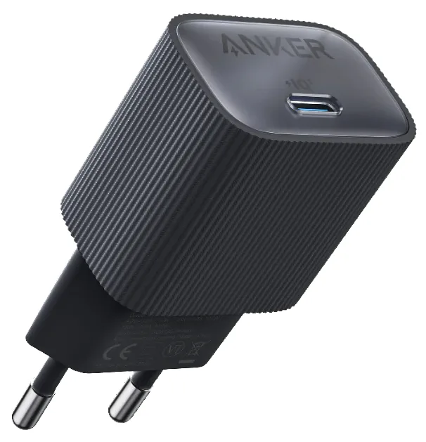 Мережевий зарядний пристрій Anker 30 Вт USB-C чорний