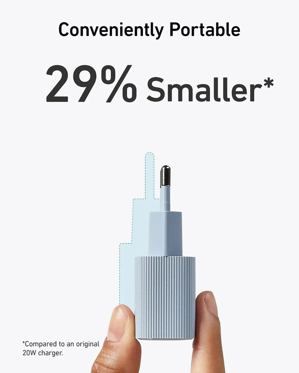 Мережевий зарядний пристрій Anker 30 Вт USB-C чорний