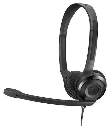 Гарнітура Sennheiser дротова чорна накладна 2 м 32 Ом